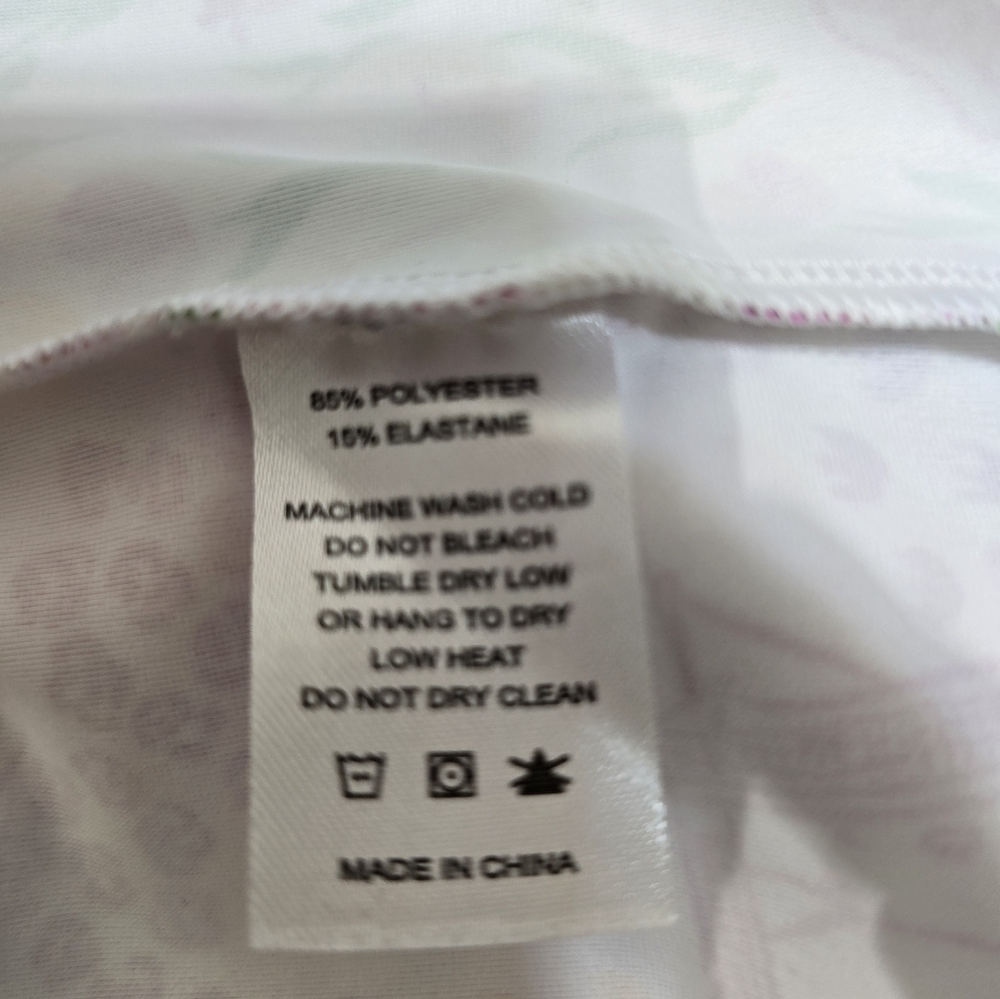 Smith & Quinn Tory Dress In Holland Tulip Sz M Pink Tiered Vacation Cottagecore - Picture 12 of 12